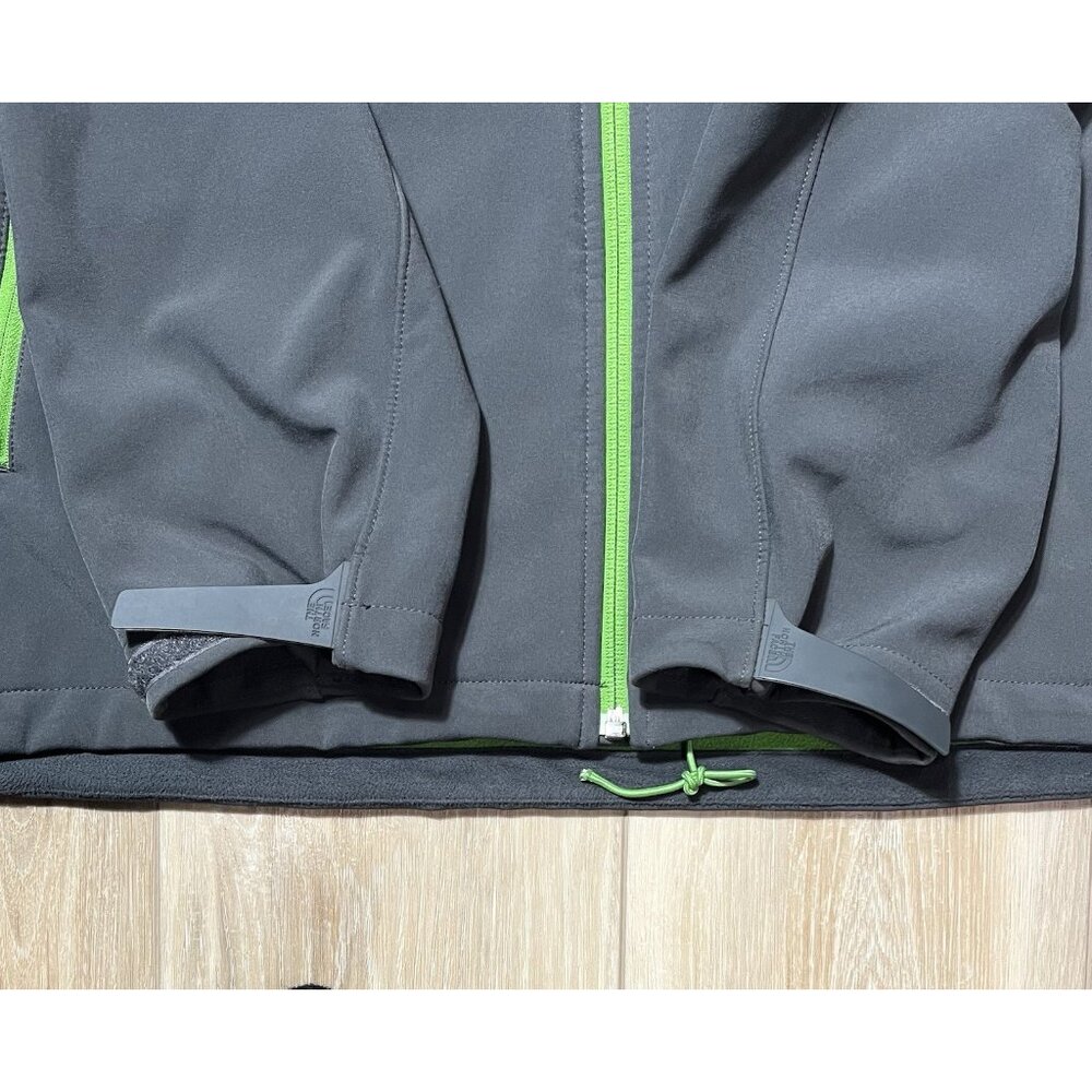 The North Face Soft Shell Hiking Fleece Lined Gray Jacket - Men Size XL - Picture 7 of 13